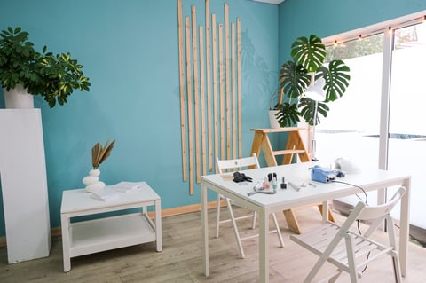 Relaxing beauty environment